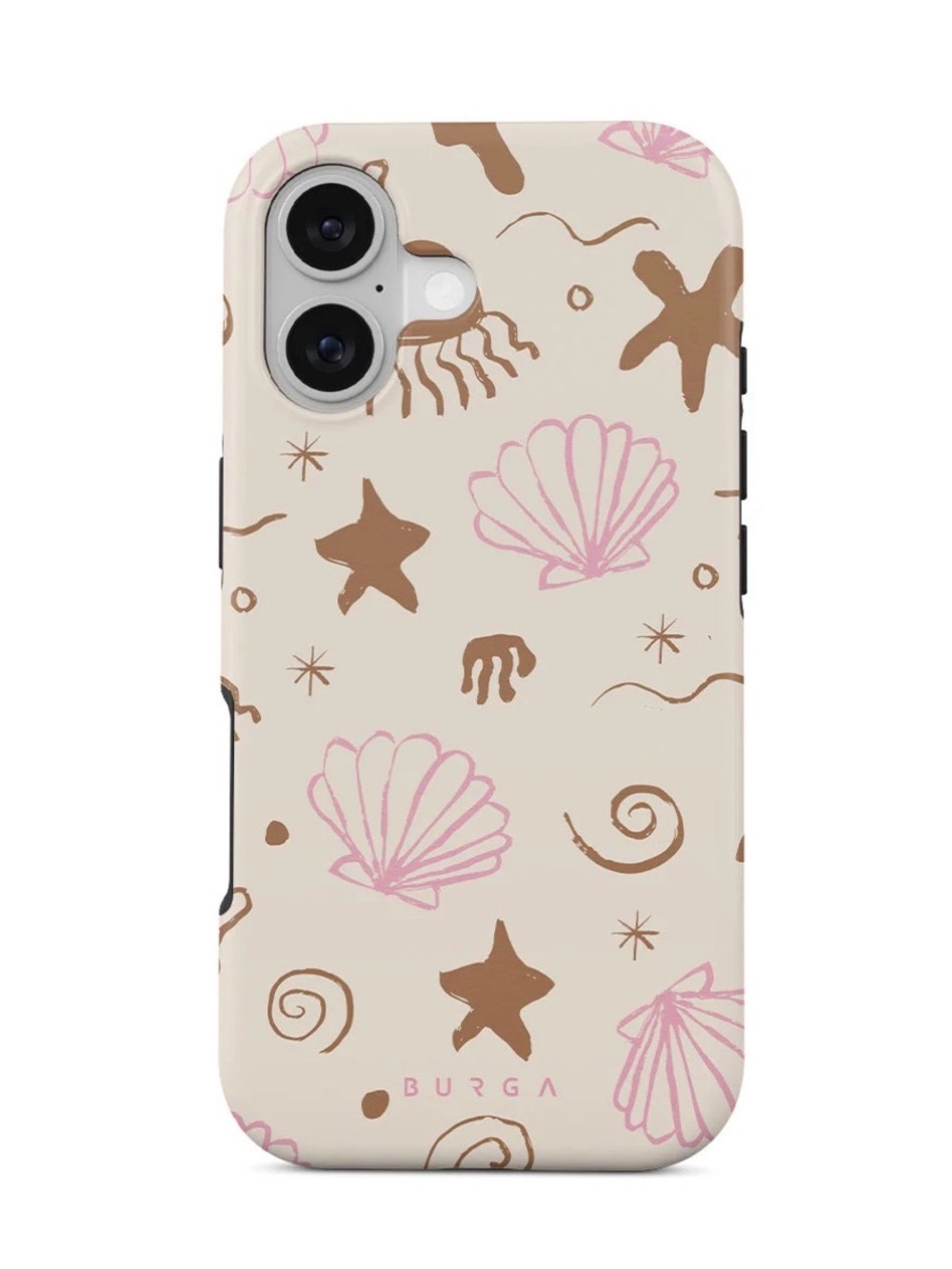Iphone 17 Case Burga Beige Seashell Phone